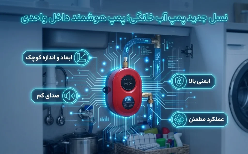 کوچکترین پمپ آب خانگی 2