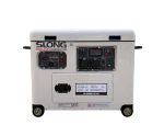 موتور برق دوگانه سوز 8 کیلووات سایلنت اسلانگ گاز و بنزین SL10000-SE-DF