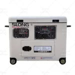 موتور برق دوگانه سوز 8 کیلووات اسلانگ گاز و بنزین SL10000-SE-DF