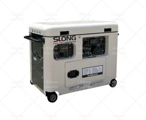 موتور برق دوگانه سوز 8 کیلووات اسلانگ گاز و بنزین SL10000-SE-DF