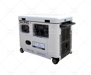 موتور برق دوگانه سوز 8 کیلووات اسلانگ گاز و بنزین SL10000-SE-DF