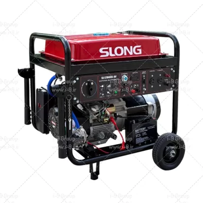 موتور برق دوگانه سوز 10.5 کیلووات تکفاز و سه فاز اسلانگ SL12000E-DF-3P