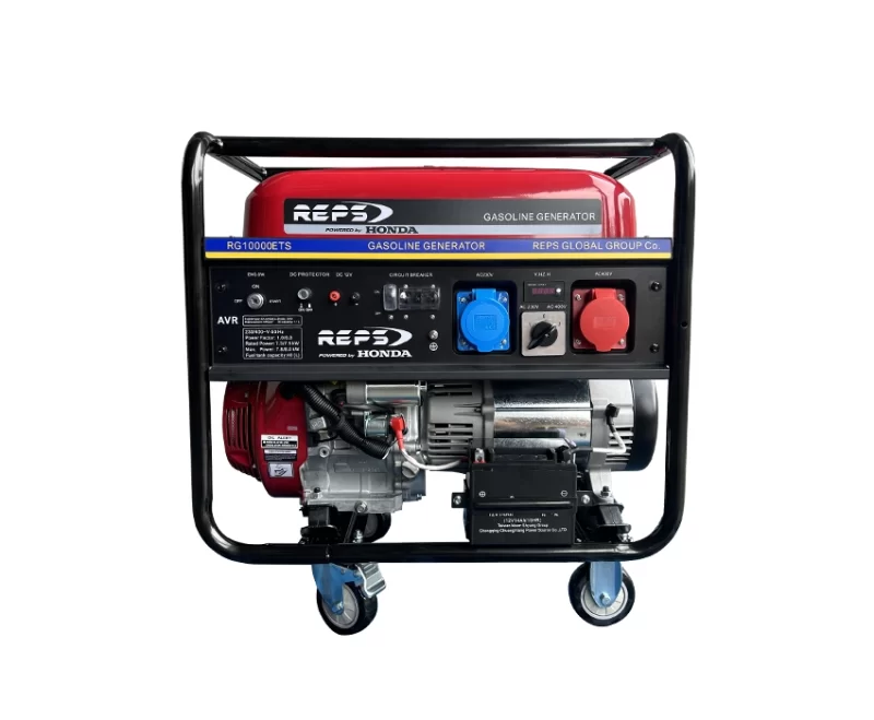 موتور برق 8 کیلووات تک فاز و سه فاز بنزینی رپس مدل RG10000ETS