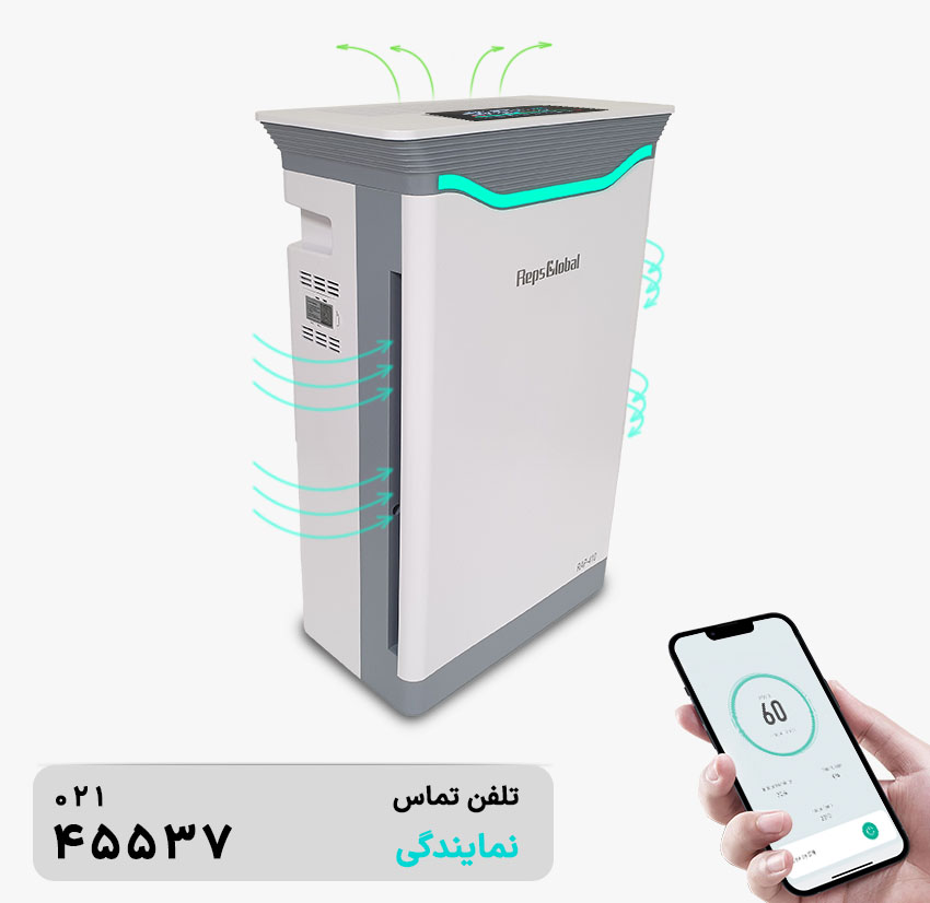 دستگاه تصفیه هوا رپس