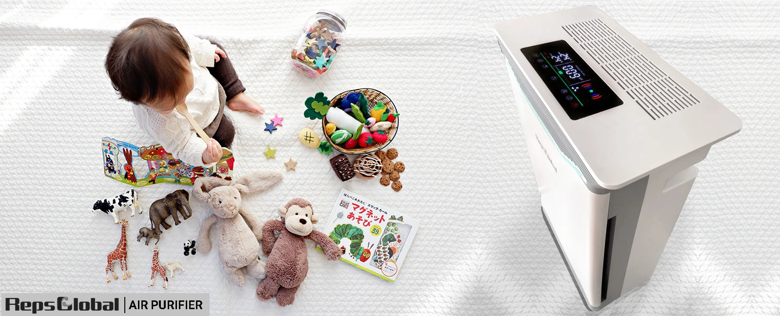 دستگاه تصفیه هوا کم صدا رپس