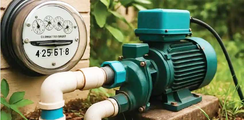بهینه سازی مصرف برق پمپ آب خانگی